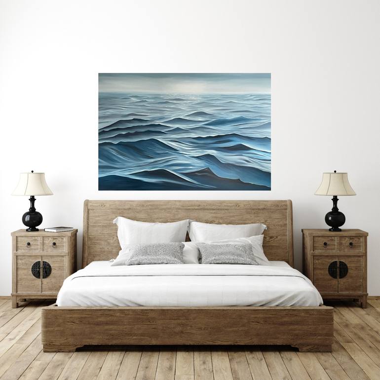 Original Illustration Seascape Painting by Alanah Jarvis