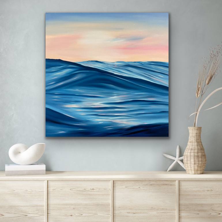 Original Illustration Seascape Painting by Alanah Jarvis