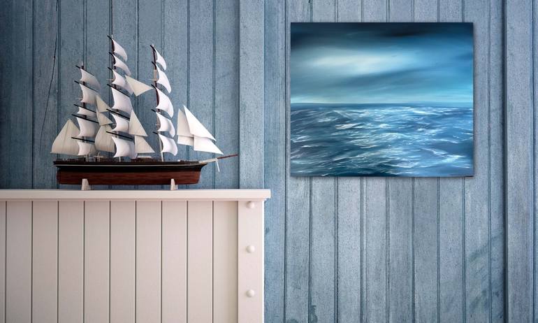 Original Seascape Painting by Alanah Jarvis