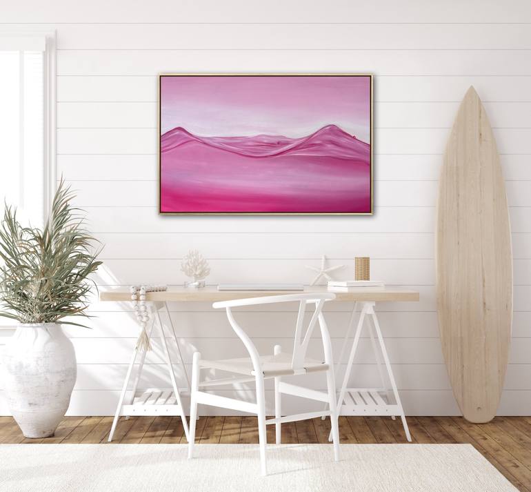 Original Impressionism Seascape Painting by Alanah Jarvis