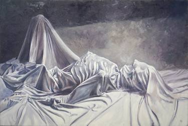 Original Mortality Painting by Richard Tomlin