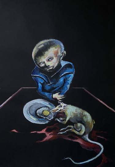 Original Conceptual Kids Paintings by Maksimilijan Maric