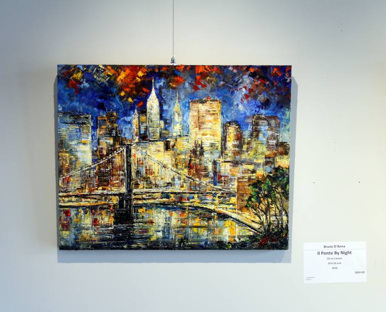 Original Figurative Calligraphy Painting by Bruno D'Anna