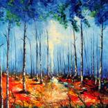 Foresta Blue Rossa by Bruno D'Anna