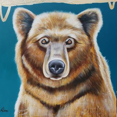 Original Animal Paintings by Helene Caron