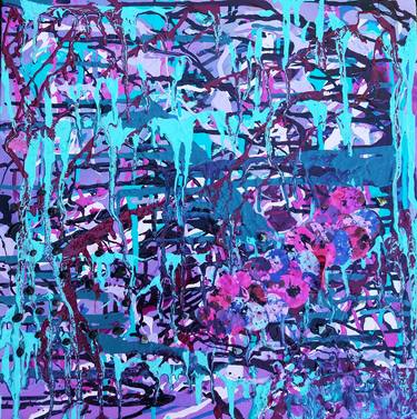 Original Abstract Expressionism Abstract Paintings by Claire Rand