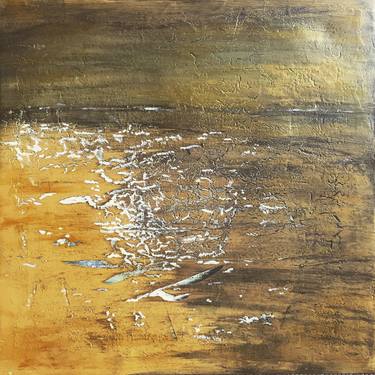 Original Abstract Expressionism Beach Paintings by Alison Cotterall