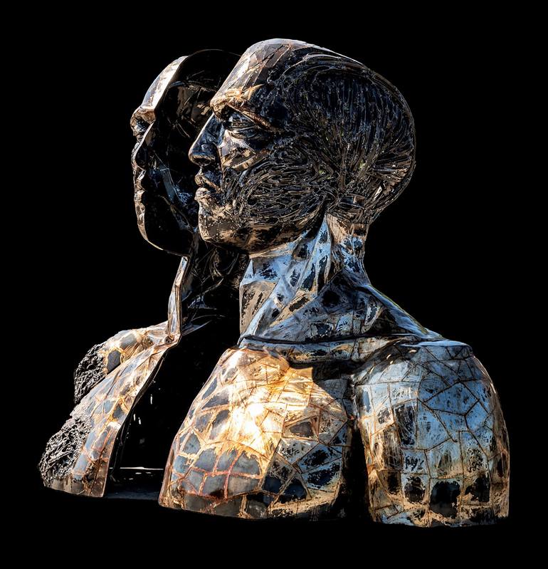 Original Conceptual Abstract Sculpture by Illya Tigois