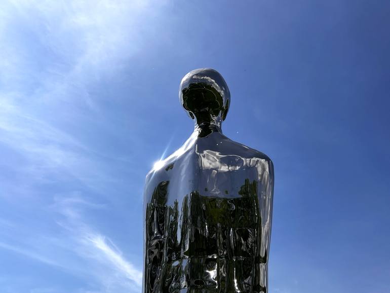 Original Abstract Expressionism Abstract Sculpture by Illya Tigois
