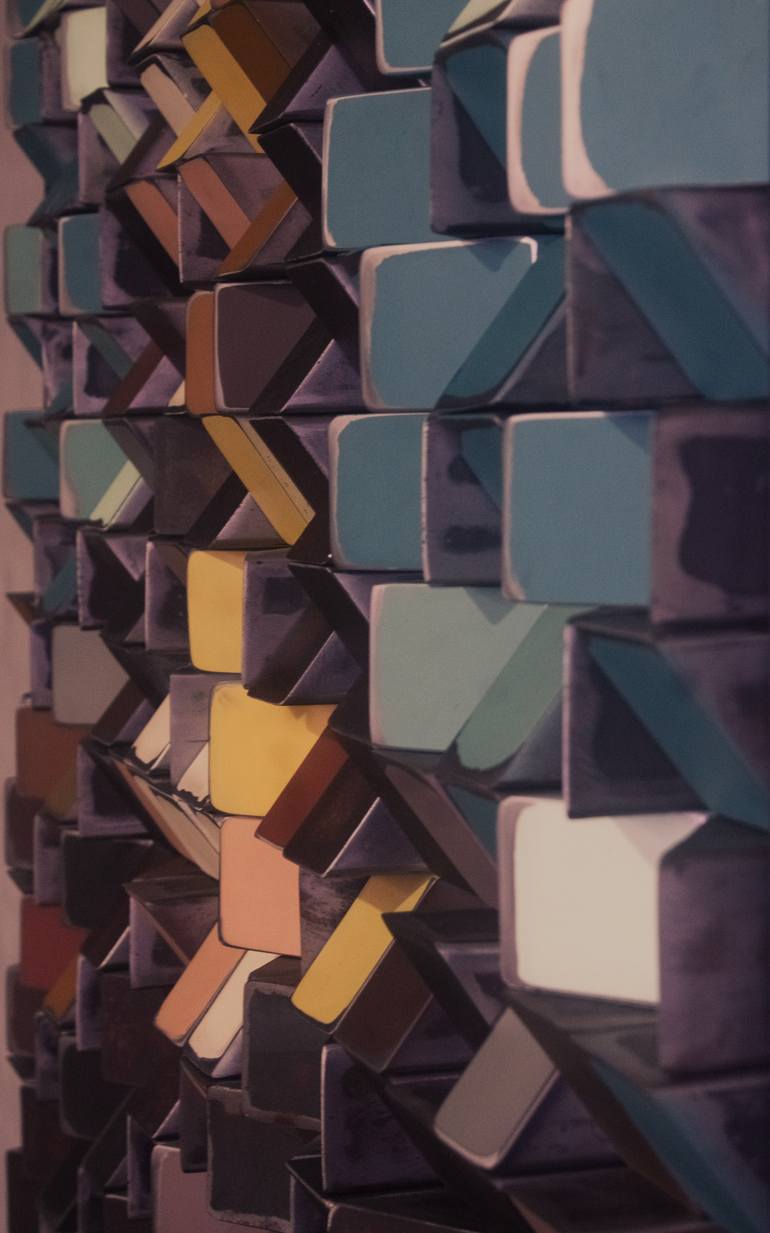 Original Cubism Women Sculpture by Illya Tigois