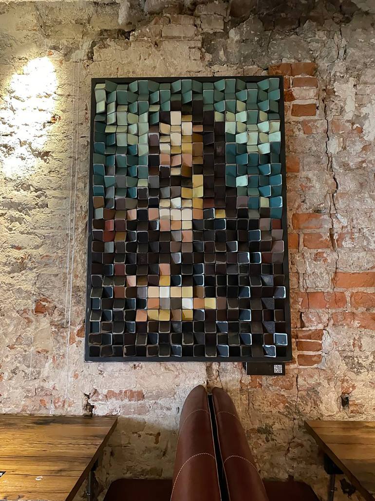 Original Cubism Women Sculpture by Illya Tigois