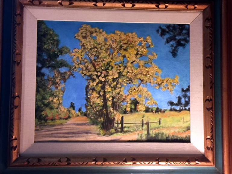 Original Illustration Landscape Painting by Elizabeth Allensworth George