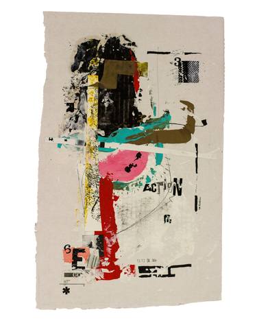 Print of Modern Abstract Collage by Marcio Hirosse