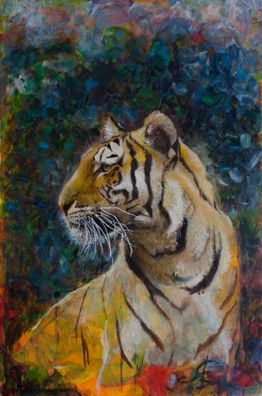 Original Fine Art Animal Paintings by Vladimir Li