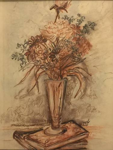 Print of Impressionism Botanic Drawings by Monica Seymour McFeeters