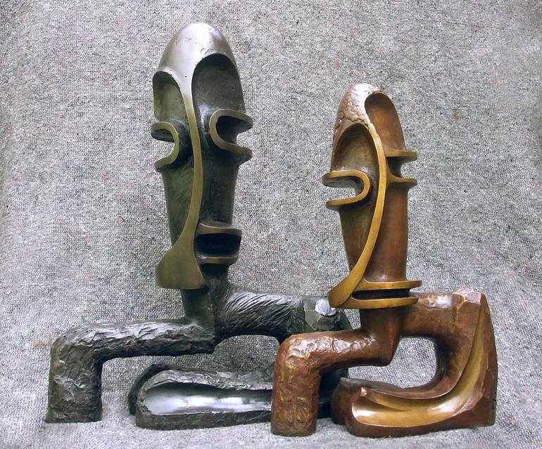 Original Expressionism Abstract Sculpture by Rodney Salter