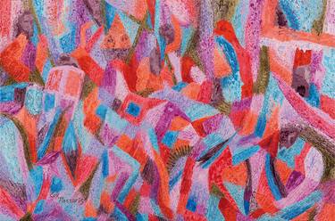 Original Abstract Paintings by Debra Cox Passaris