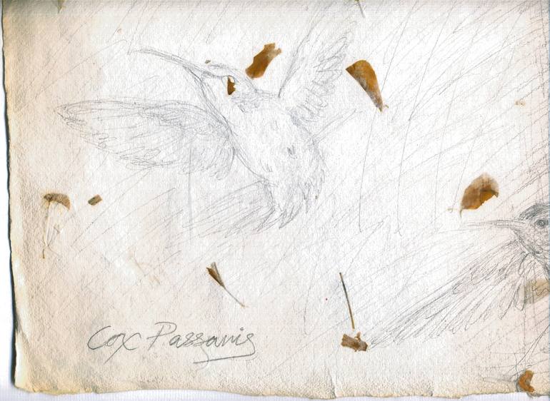 Original Figurative People Drawing by Debra Cox Passaris