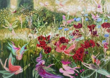 Print of Fantasy Paintings by Debra Cox Passaris