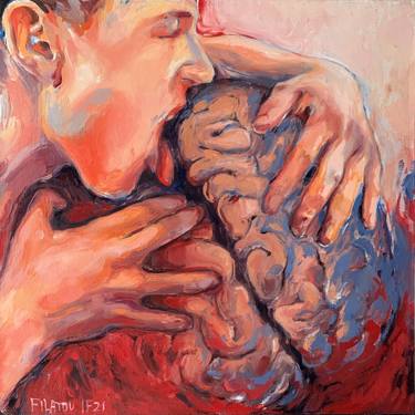Print of Conceptual Erotic Paintings by Ilya Filatov