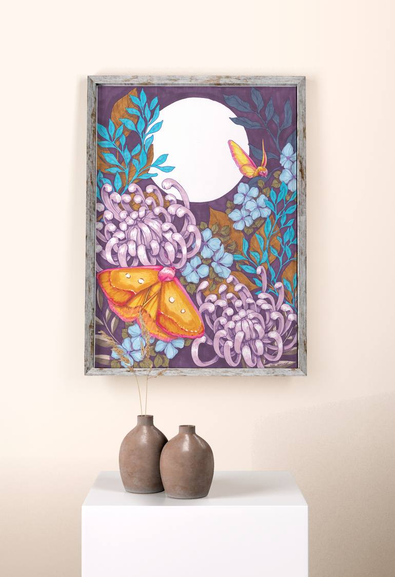 Original Figurative Nature Mixed Media by Josephine Blackman