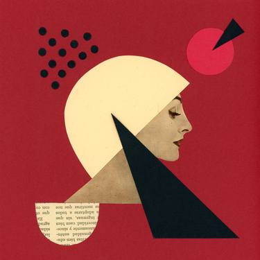 Print of Dada Fantasy Collage by Elena Pallarés