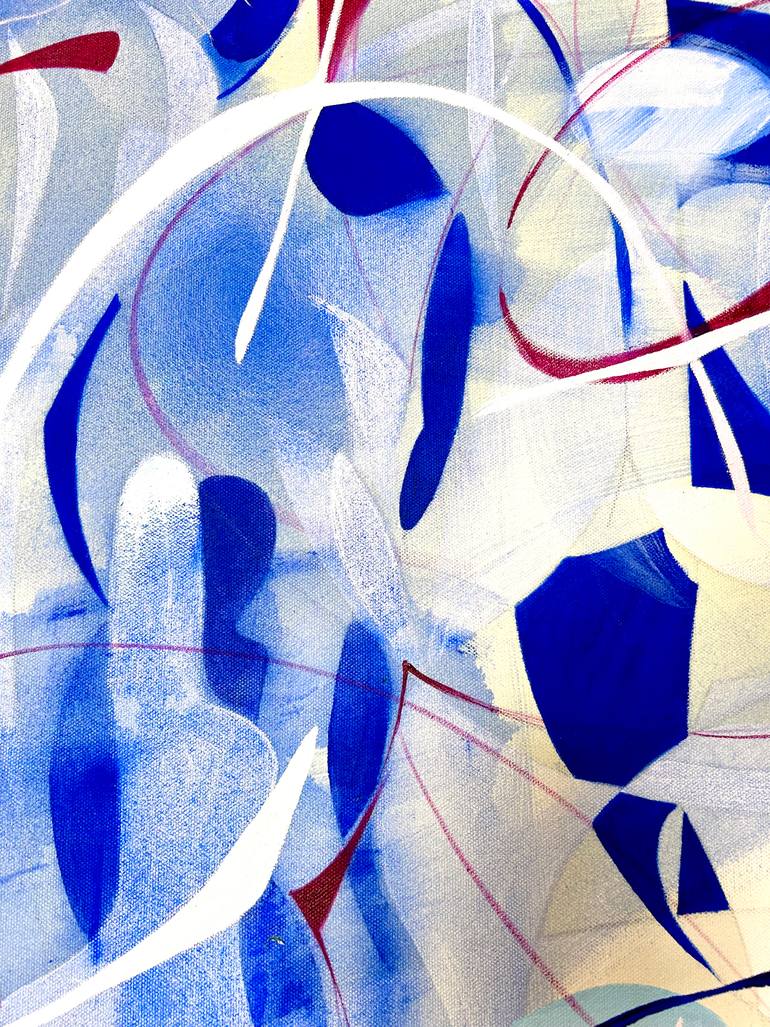 Original Abstract Expressionism Abstract Painting by Yeong Choi