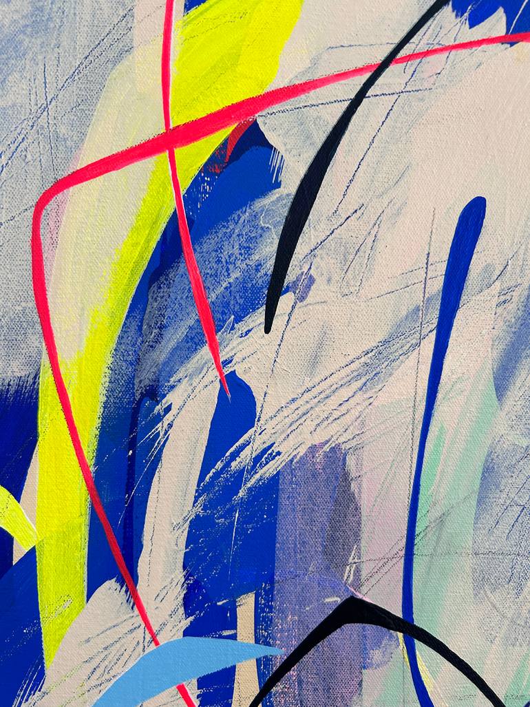 Original Abstract Expressionism Abstract Painting by Yeong Choi