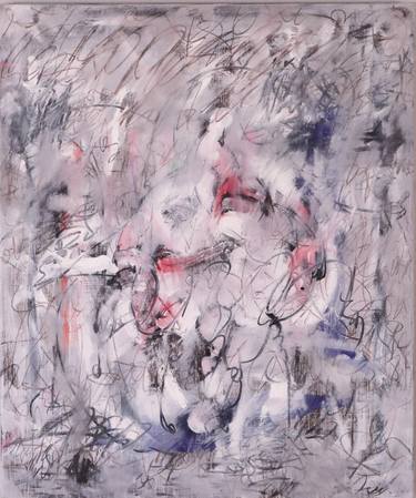 Original Abstract Expressionism Abstract Paintings by Yeongshin Choi