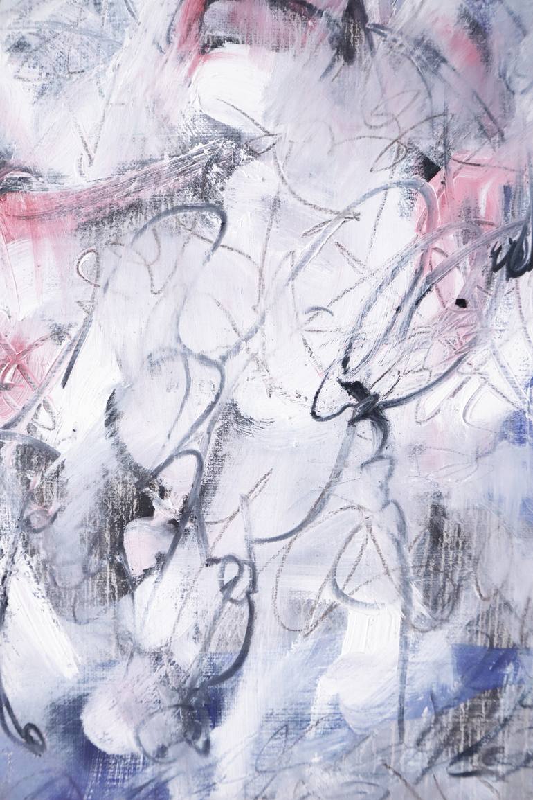 Original Abstract Expressionism Abstract Painting by Yeongshin Choi