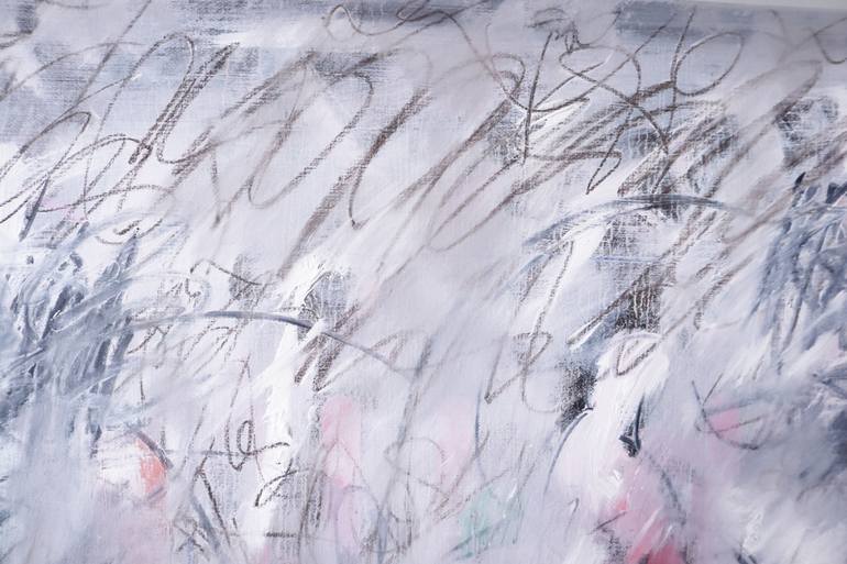 Original Abstract Expressionism Abstract Painting by Yeongshin Choi