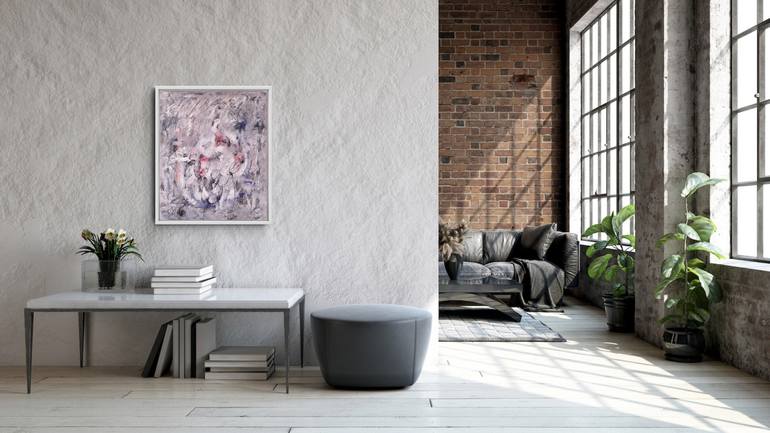 Original Abstract Expressionism Abstract Painting by Yeongshin Choi