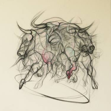 Original Abstract Animal Drawings by Yeongshin Choi