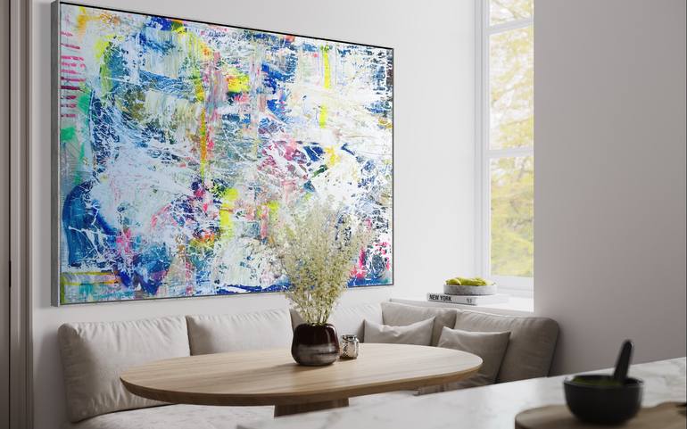 Original Abstract Expressionism Abstract Painting by Theresa Kallrath