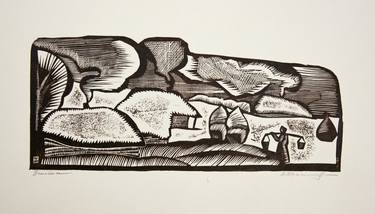 Original Impressionism Landscape Drawings by Pavel Zhavoronkov