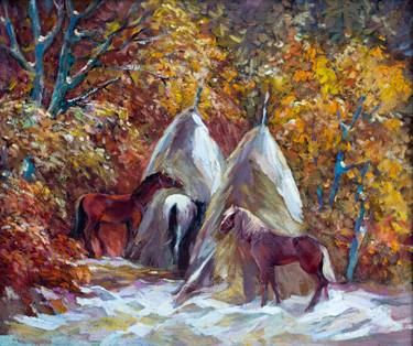 Original Impressionism Nature Paintings by pavel zhavoronkov