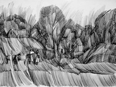 Original Landscape Drawings by pavel zhavoronkov