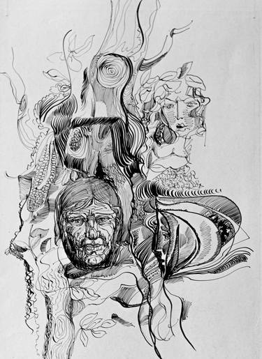 Print of People Drawings by pavel zhavoronkov