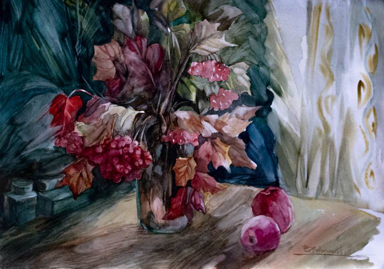 Print of Art Deco Still Life Paintings by Pavel Zhavoronkov