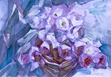 Print of Floral Paintings by pavel zhavoronkov