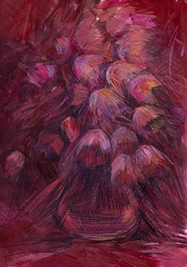 Print of Floral Paintings by pavel zhavoronkov