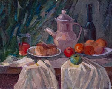 Print of Still Life Paintings by pavel zhavoronkov