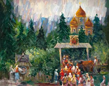 Print of Art Deco Religion Paintings by pavel zhavoronkov