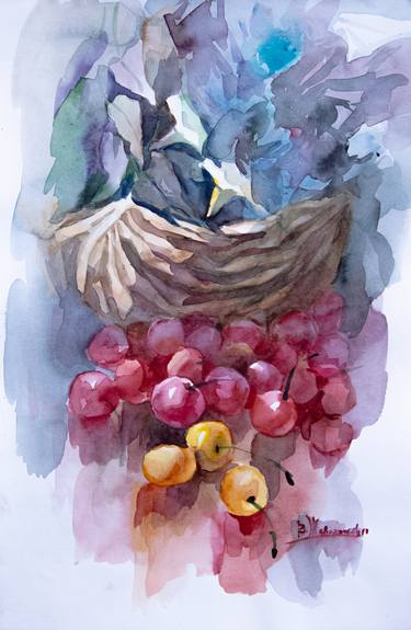 still life with cherries thumb