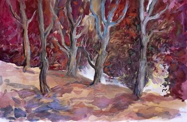 Saatchi Art Artist pavel zhavoronkov; Paintings, “trees” #art