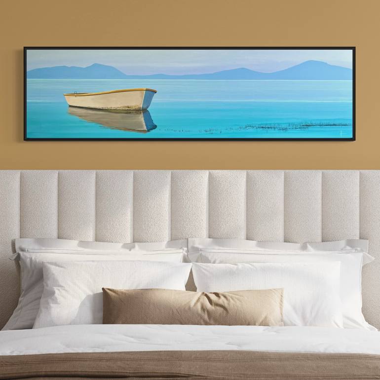 Original Realism Boat Painting by Hunter Jay 