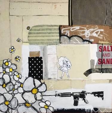 Saatchi Art Artist Michael Zawlocki; Collage, “THROUGH THE VOID” #art