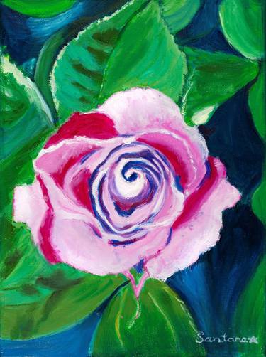 Original Impressionism Floral Paintings by Santana Star