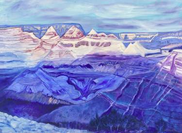 Original Impressionism Landscape Painting by Santana Star