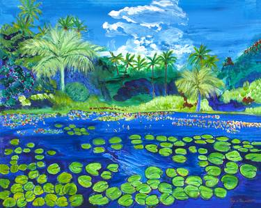 Original Landscape Paintings by Santana Star